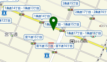 一条モルフェビルの地図画像