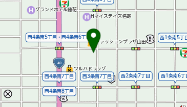 発信ビルの地図画像