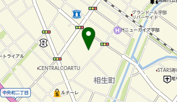 宇部興産ビルの地図画像