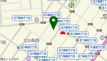 銀座ビルの地図画像