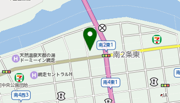 網走フコク生命ビルの地図画像