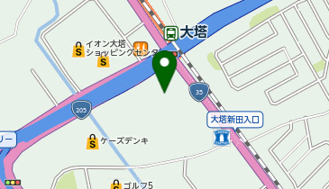 大塔ショッピングセンターの地図画像