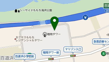 福岡タワーセンタービルの地図画像