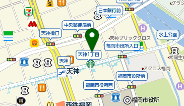 西鉄天神ビルの地図画像