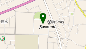 菊陽町防災センターの地図画像