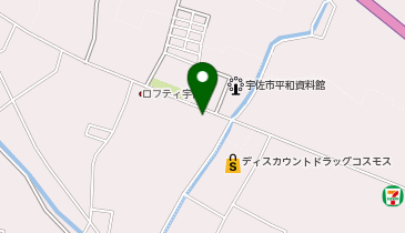 宇佐産業ビルの地図画像