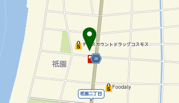 矢野産業祇園ビルの地図画像