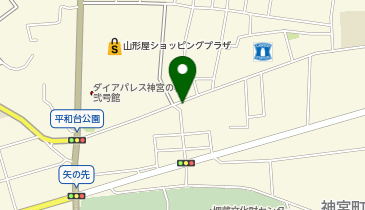 めがねのせきビルの地図画像