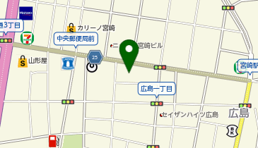 大同生命宮崎ビルの地図画像