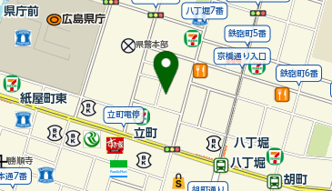 八丁掘坪井第2ビルの地図画像