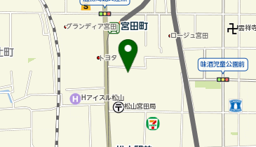 四国ろうきん松山ビルの地図画像