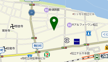 ハイカラビルの地図画像