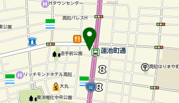 AGI高知ビルの地図画像