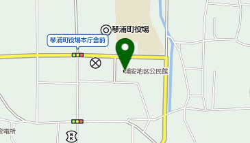 琴浦町社会福祉センターの地図画像