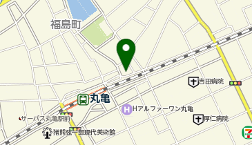 アチーブ浜町丸亀駅ビルの地図画像