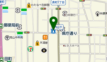 SUNORIENT表町ビルの地図画像