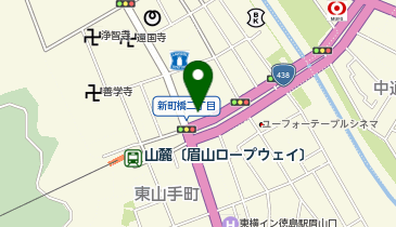 エアトラベル徳島ビルの地図画像