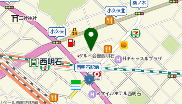 マホロバビルの地図画像