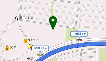 神戸北町総合センタービルの地図画像