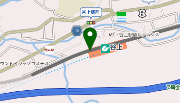 谷上SHビルの地図画像