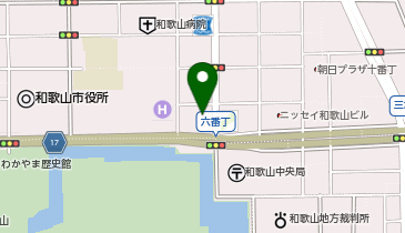 和歌山六番丁801ビルの地図画像