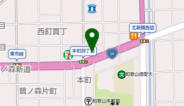 ここさビルヂングの地図画像