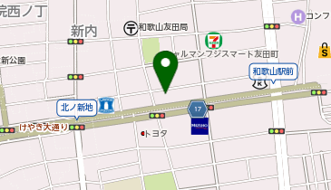 友田町ビルヂングの地図画像
