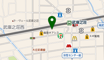 BAGUSビルディングの地図画像