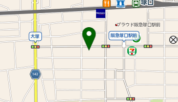 南塚口ファーストビルの地図画像