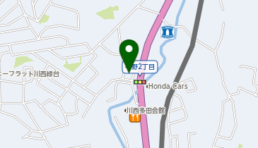 平野第二ビルの地図画像