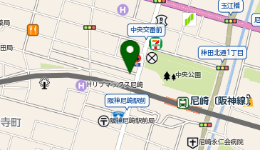 阪神ONOビルの地図画像