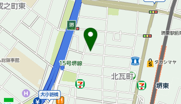 堺東ケンワンビル001の地図画像