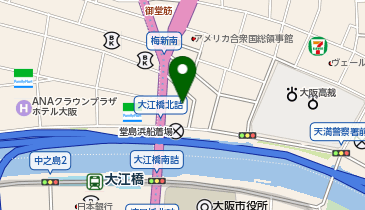 堂島ビルヂングの地図画像