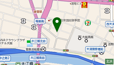 大江ビルヂングの地図画像