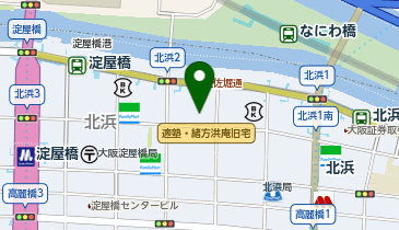 北三ビルの地図画像