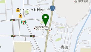 EXEビルの地図画像