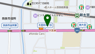 AIG奈良ビルの地図画像