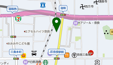 奈良交通本社ビルの地図画像