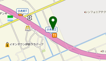 大西ビルの地図画像