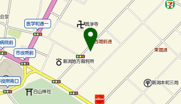 白柳ビルの地図画像