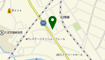 西田ビルの地図画像