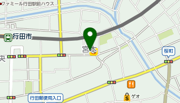 信和ビルの地図画像