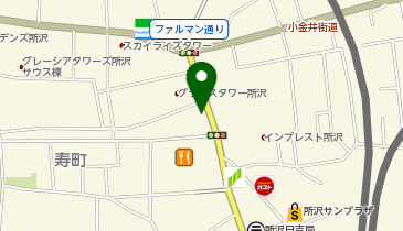 北田ビルの地図画像