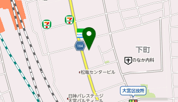 アクロスビルの地図画像