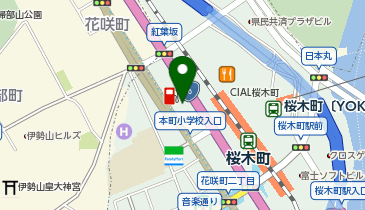 横浜塩業ビルの地図画像