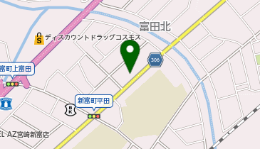 新富土地改良区事務所の地図画像
