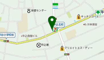 青柳ビルの地図画像