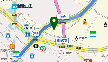 損保ジャパン霞が関ビルの地図画像