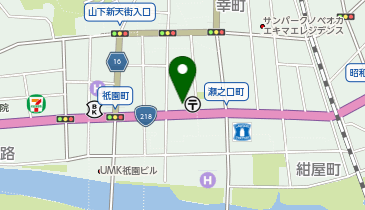 五ケ瀬不動産第3ビルの地図画像