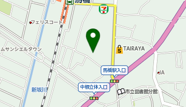 サイジョウビルの地図画像